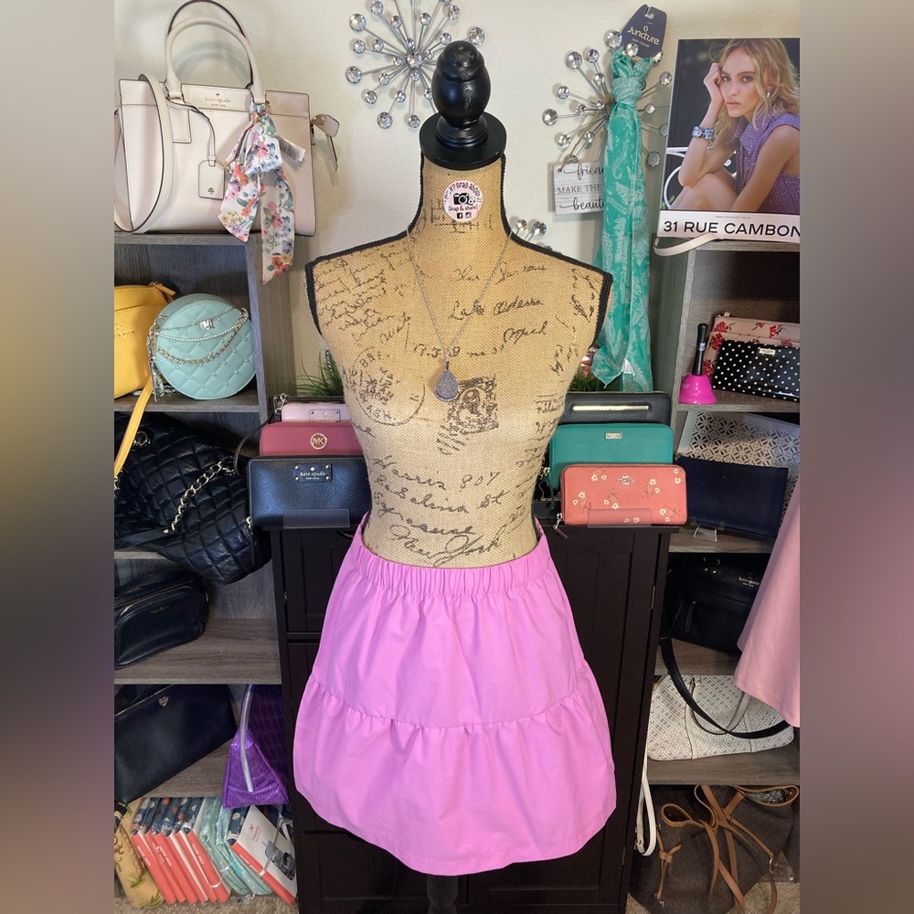 Hippie Rose NWT Y2K means girls pink short skirt size medium